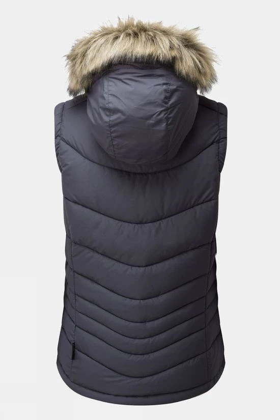 Jack Wolfskin Womens Selene Faux Fur Vest 2 Jack Wolfskin Womens Selene Faux Fur Vest - Image 2
