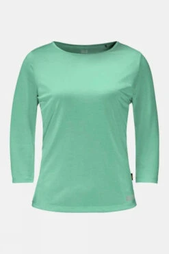 Jack Wolfskin Womens JWP 3/4 T-Shirt