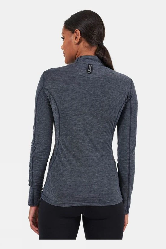 Montane Womens Primino 140 Zip Neck Top 3 Montane Womens Primino 140 Zip Neck Top - Image 3