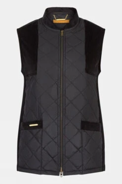 Troy London Womens Quilted Gilet