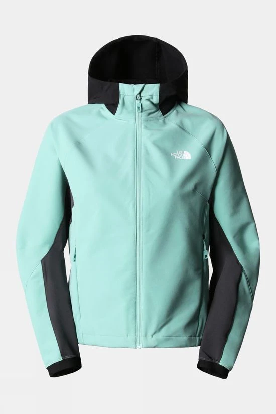 The North Face Womens Athletic Outdoor Softshell Hoodie Jacket 1 The North Face Womens Athletic Outdoor Softshell Hoodie Jacket