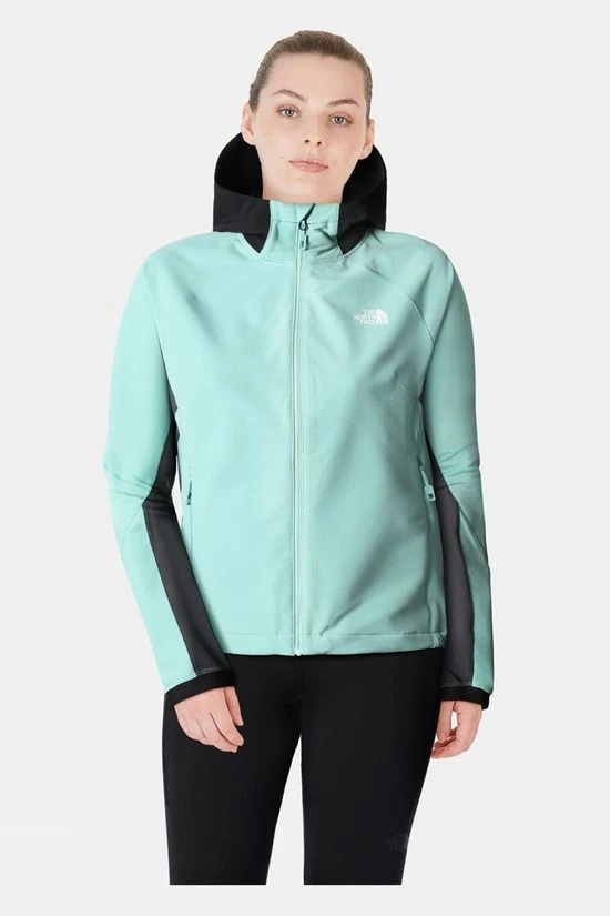 The North Face Womens Athletic Outdoor Softshell Hoodie Jacket 3 The North Face Womens Athletic Outdoor Softshell Hoodie Jacket - Image 3