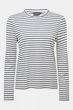 Ayacucho Womens Long Sleeve Striped T-Shirt