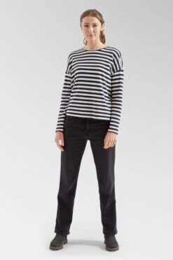 Womens Panorama Striped Long Sleeve T-Shirt 15 Womens Panorama Striped Long Sleeve T-Shirt -COTSWOLD OUTDOOR Shop b11bab0171 4480 u