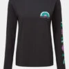 Womens Papercut Recycled Cotton Long Sleeve T-Shirt