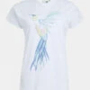 Weird Fish Womens Hummingbird Organic Cotton Slub Tee