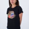 Hurley Womens Leopard Classic Tee