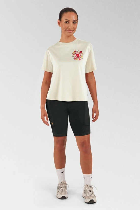 Fjallraven Womens Fjällblomster Logo T-Shirt 5 Fjallraven Womens Fjällblomster Logo T-Shirt - Image 5
