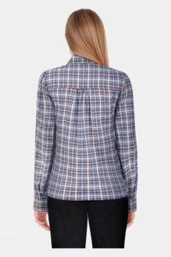 Troy London Womens Round Collar Check Shirt -COTSWOLD OUTDOOR Shop b11bcb0037 4040 u