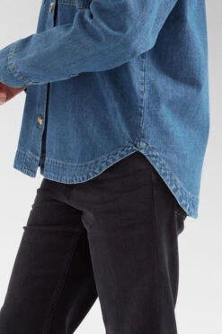 Womens Coral Denim Long Sleeve Shirt -COTSWOLD OUTDOOR Shop b11bcb0113 4141 p