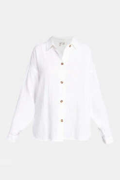 Roxy Womens Morning Time Long Sleeve Shirt