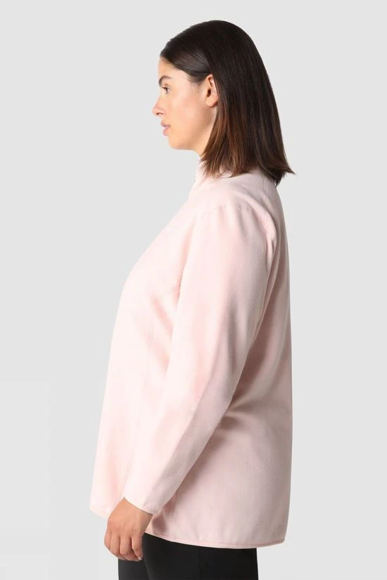 The North Face Womens Plus Size 100 Glacier1/4 Zip Fleece 5 The North Face Womens Plus Size 100 Glacier1/4 Zip Fleece - Image 5