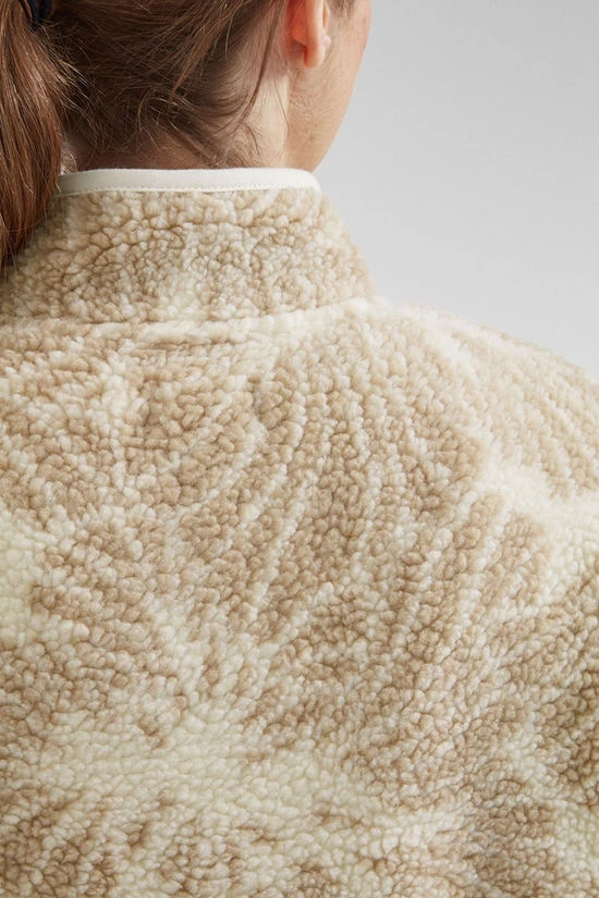 Womens Zella Floral Half Zip Fleece 9 Womens Zella Floral Half Zip Fleece - Image 9