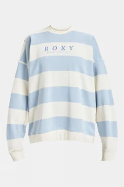 Roxy Womens Strictly Stripes Oversized Sweatshirt
