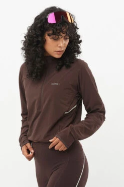 Salomon Womens Sense Aero Hybrid Crop Fleece -COTSWOLD OUTDOOR Shop c11bab0111 6161 c